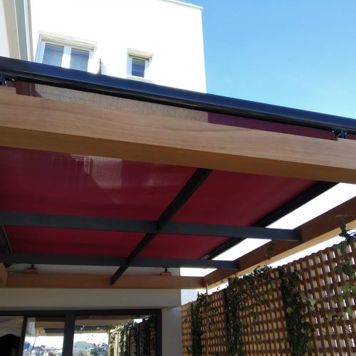 Toldo plano veranda 4